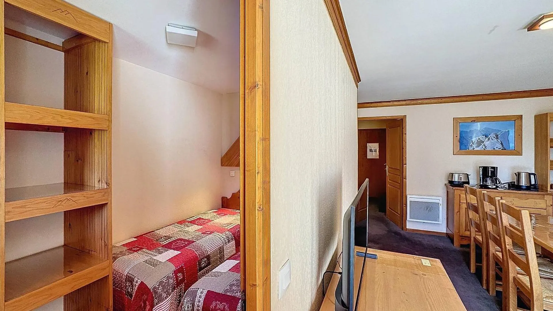 Appartement 3 Pieces, 40M², Balcon Sud, Skis Aux Pieds, 6 Pers. Confort Alpine Inoubliable - Fr-1-178-382 Les Bruyeres France
